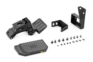 Ford F-250 Super Duty Retractable Bed Step - Rough Country - Manual Pull - '17-'22